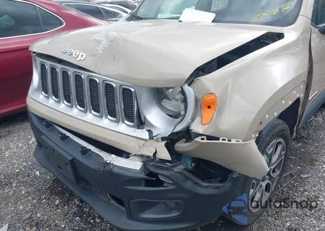 2016 Jeep Renegade Limited from USA, damaged, VIN ZACCJBDT1GPC67646